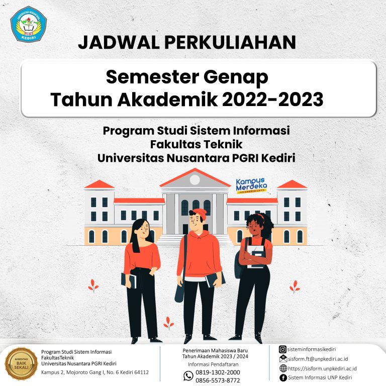 JADWAL PERKULIAHAN SEMESTER GENAP TAHUN AKADEMIK 2022-2023 – Prodi ...