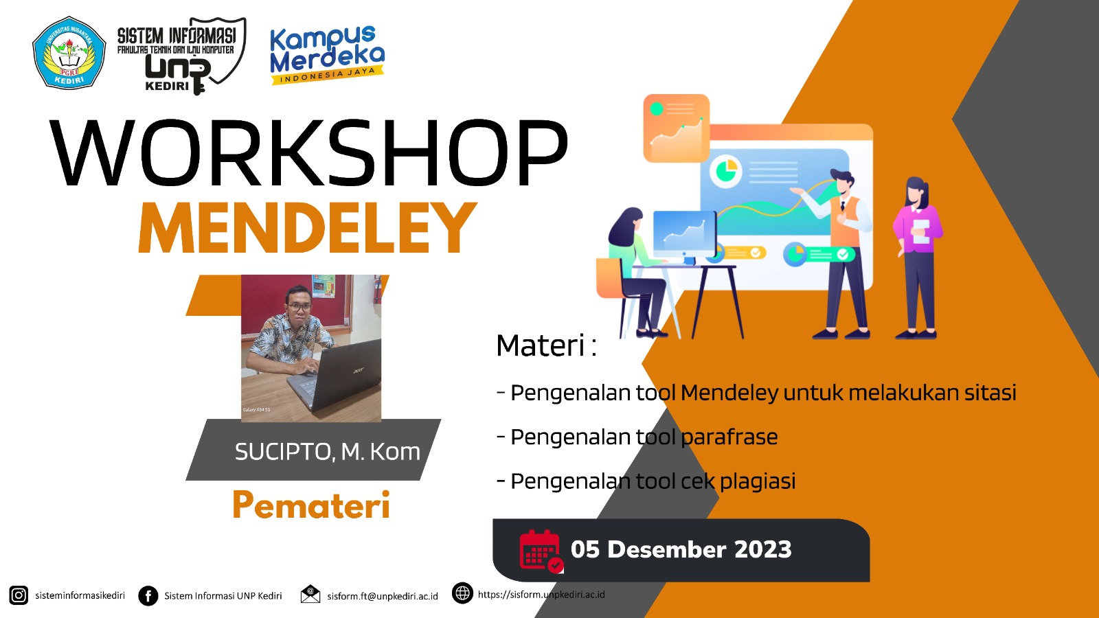 Workshop Penulisan Artikel Ilmiah - Prodi Sistem Informasi