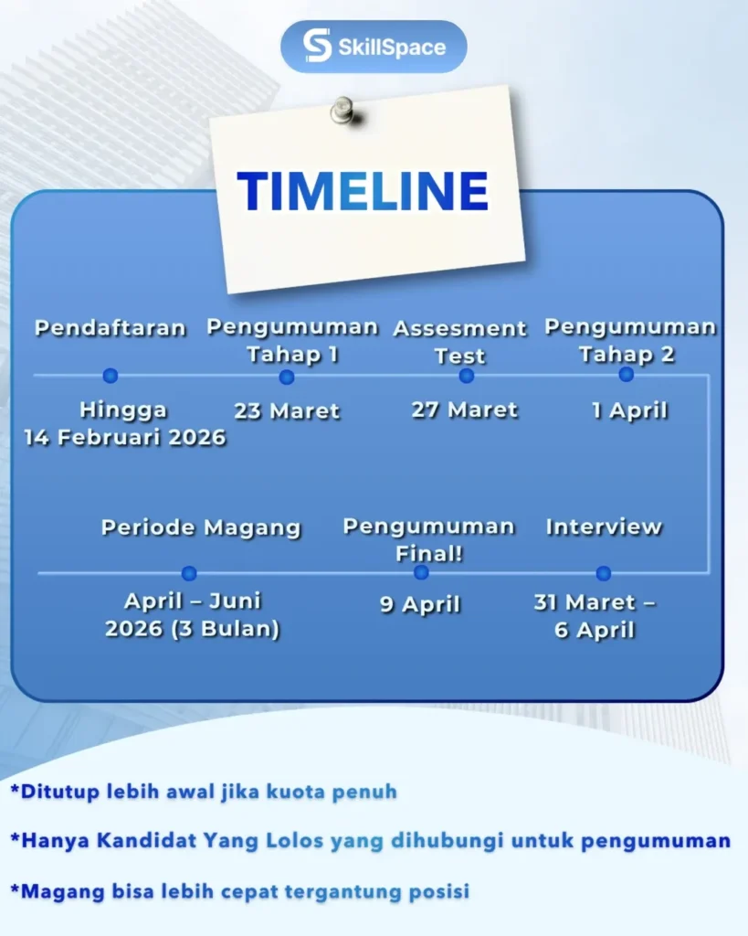 SkillSpace Internship Program - Prodi Sistem Informasi