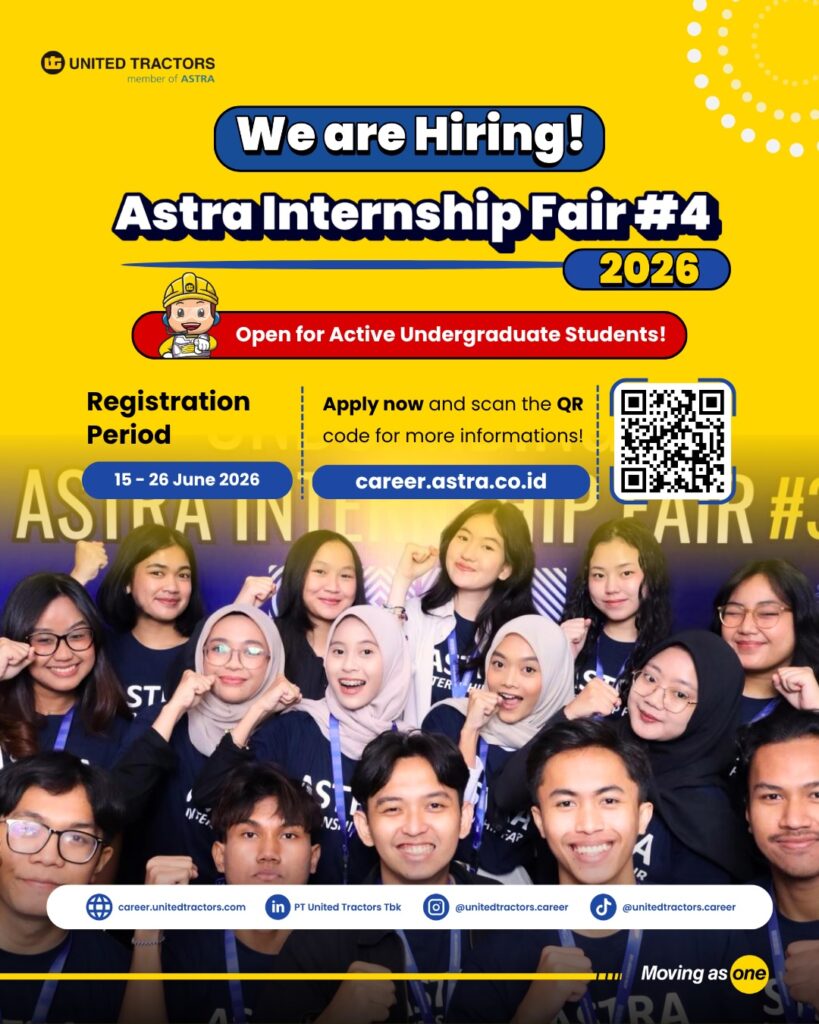 Astra Internship Fair #4 2026 is officially open for registration ...